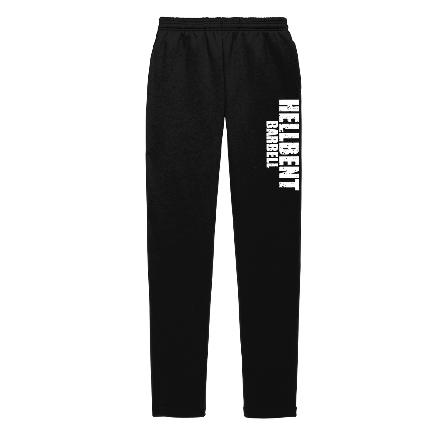 Hellbent Barbell Unisex Open BottomSweat Pants