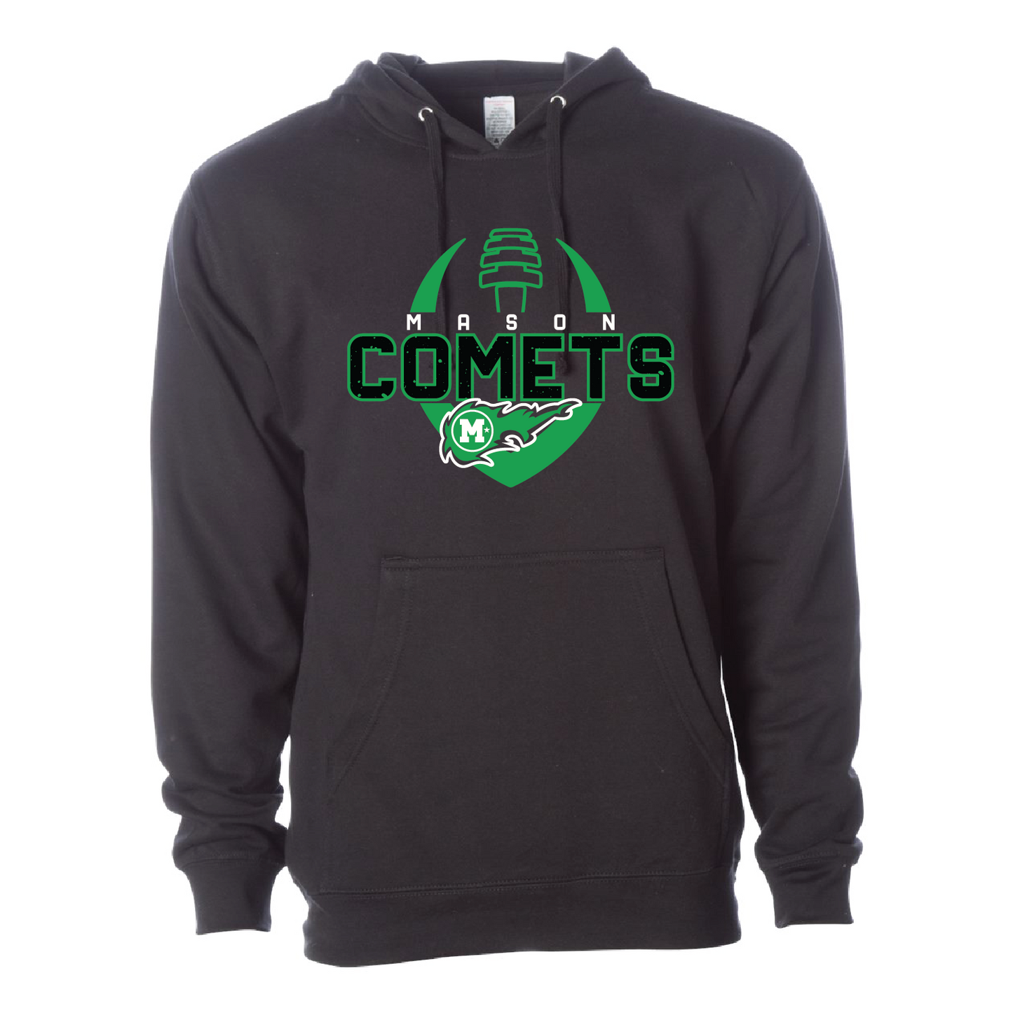 Mason Comets Football Unisex Hoodie