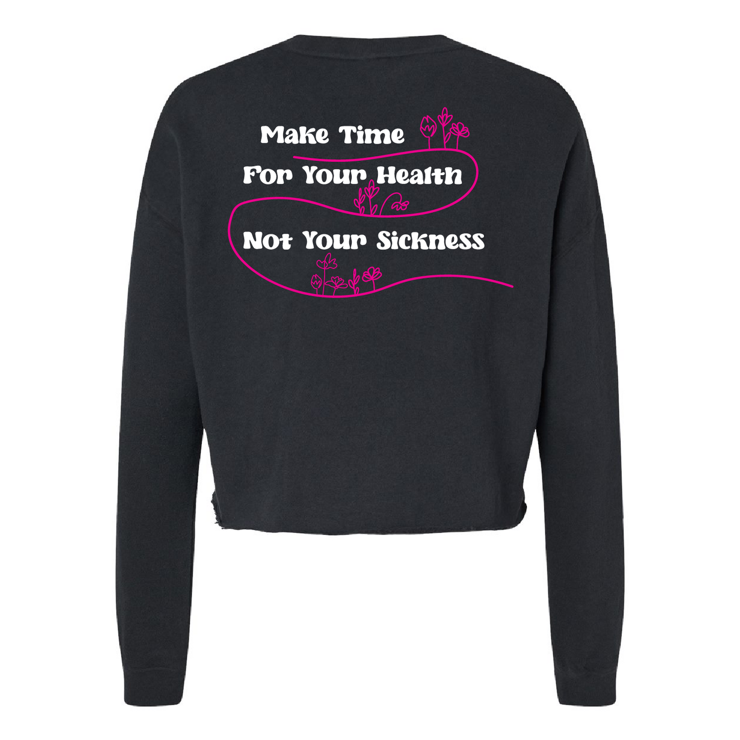 RYF Women's Crop Crewneck Sweatshirt