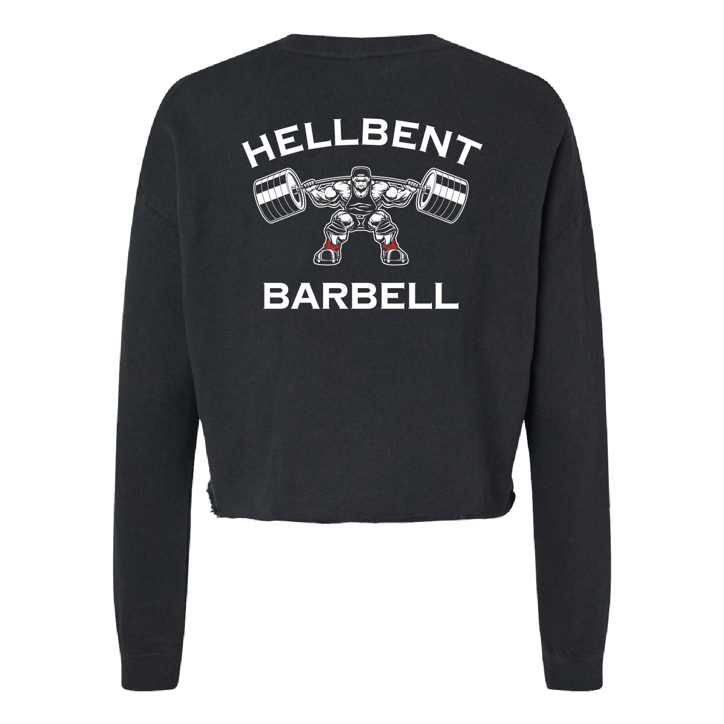 Hellbent Barbell Womens's Crop Sweatshirt
