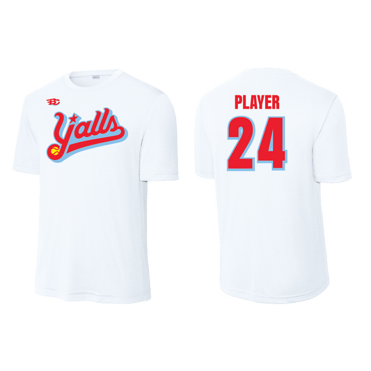 Yalls Super Fan Moisture Wicking Unisex Tee