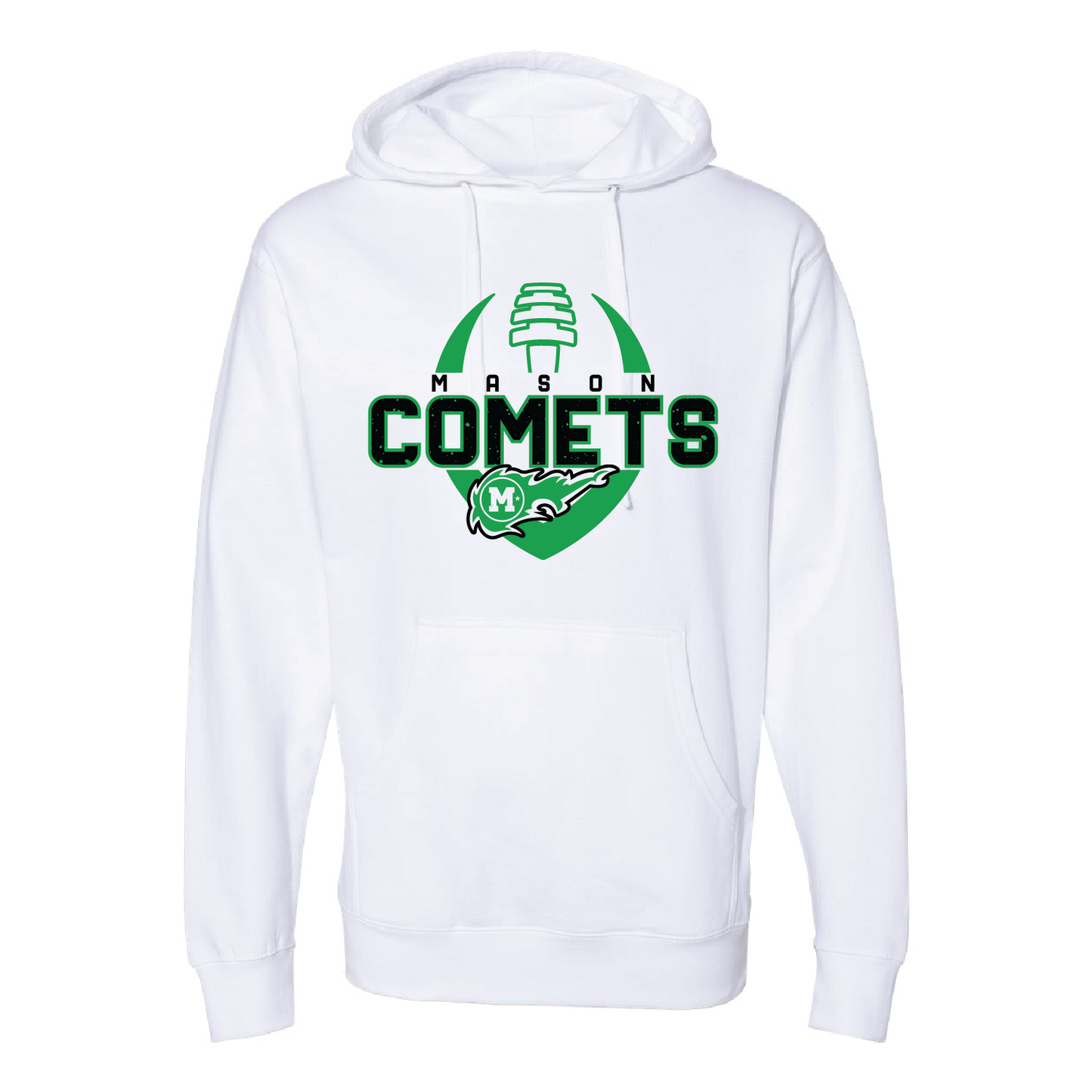 Mason Comets Football Unisex Hoodie