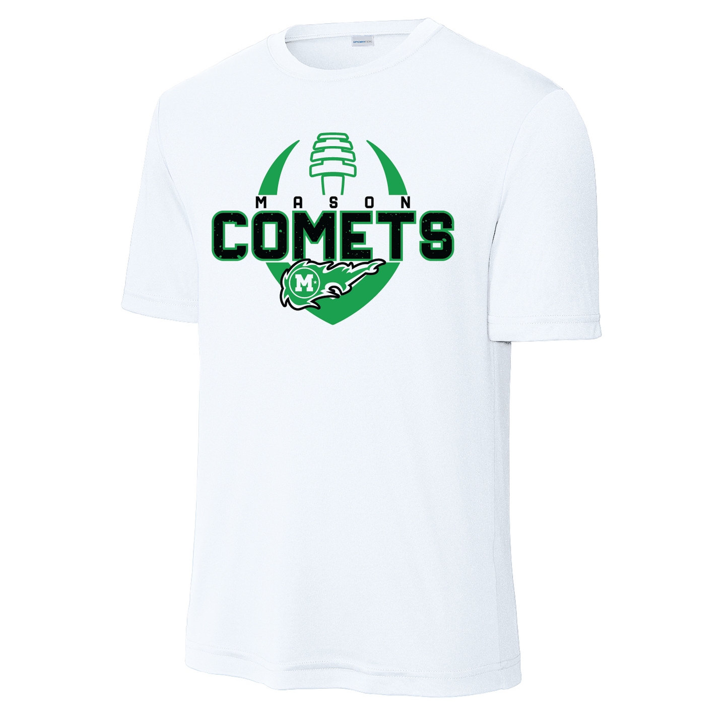 Mason Comets Football Moisture Wicking Unisex Tee