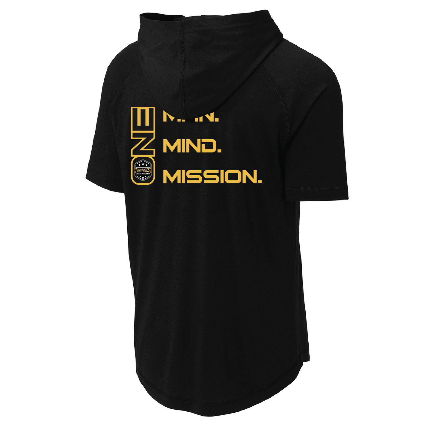 Savages Coaches Tri-Blend Short Sleeve Unisex Hoodie