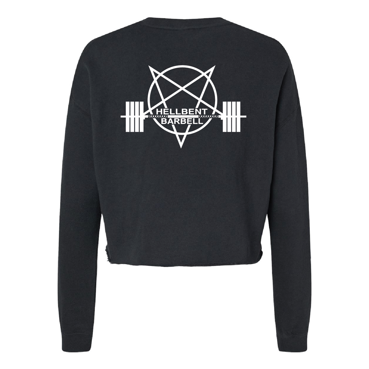 Hellbent Barbell Womens's Crop Sweatshirt