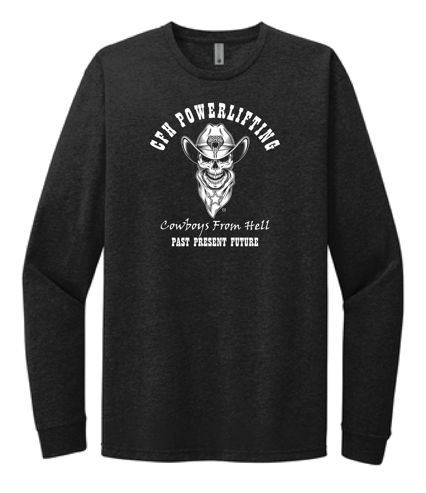 CFH Powerlifting Cowboy Unisex CVC Long Sleeve Tee
