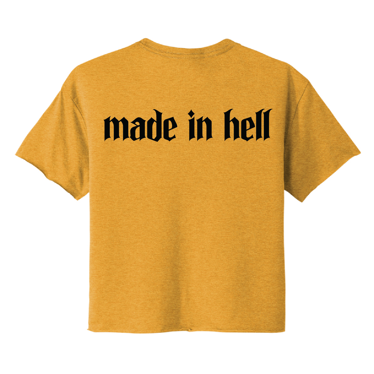 Belles Of Hell Womens's Crop Tee