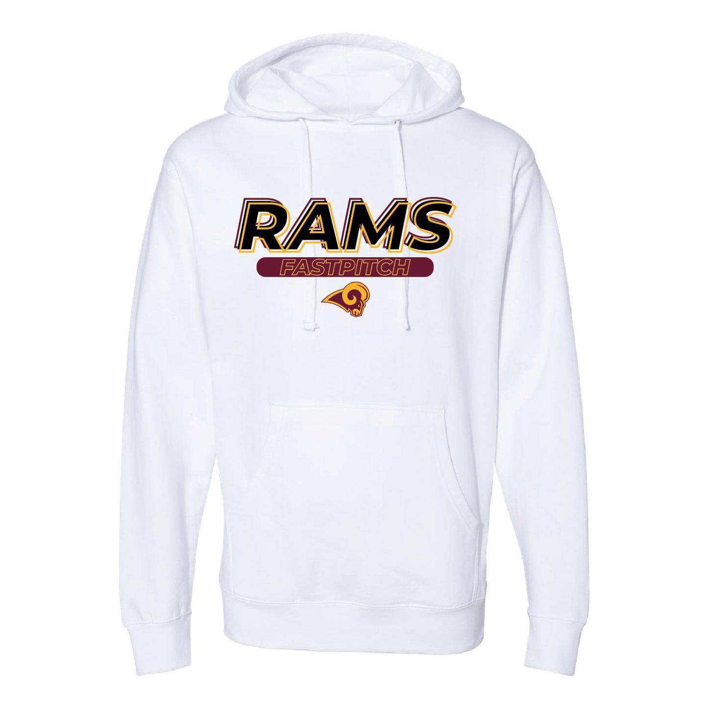 Rams Fastpitch Unisex Hoodie