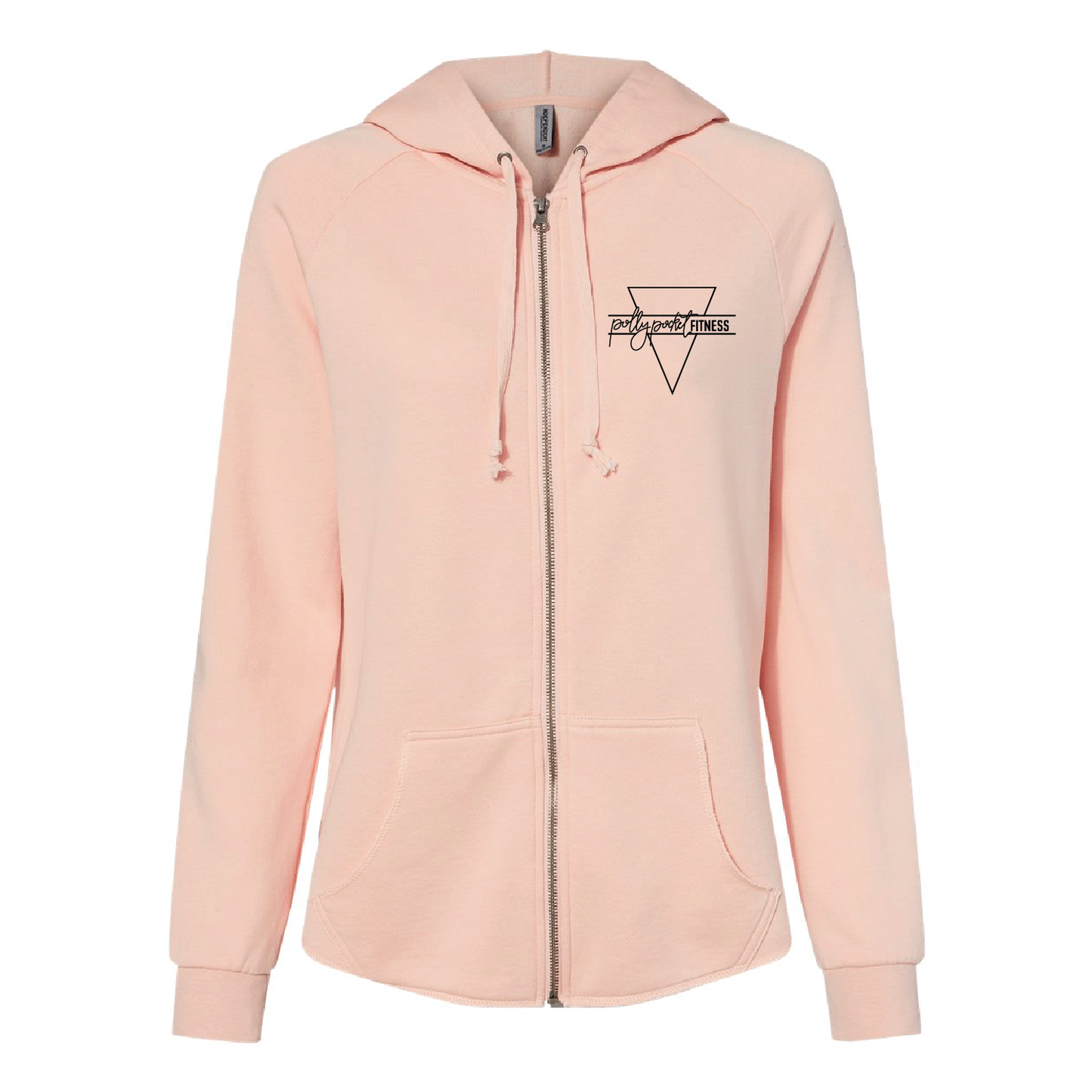 PPF Women's California Wave Wash Full-Zip Hooded Sweatshirt
