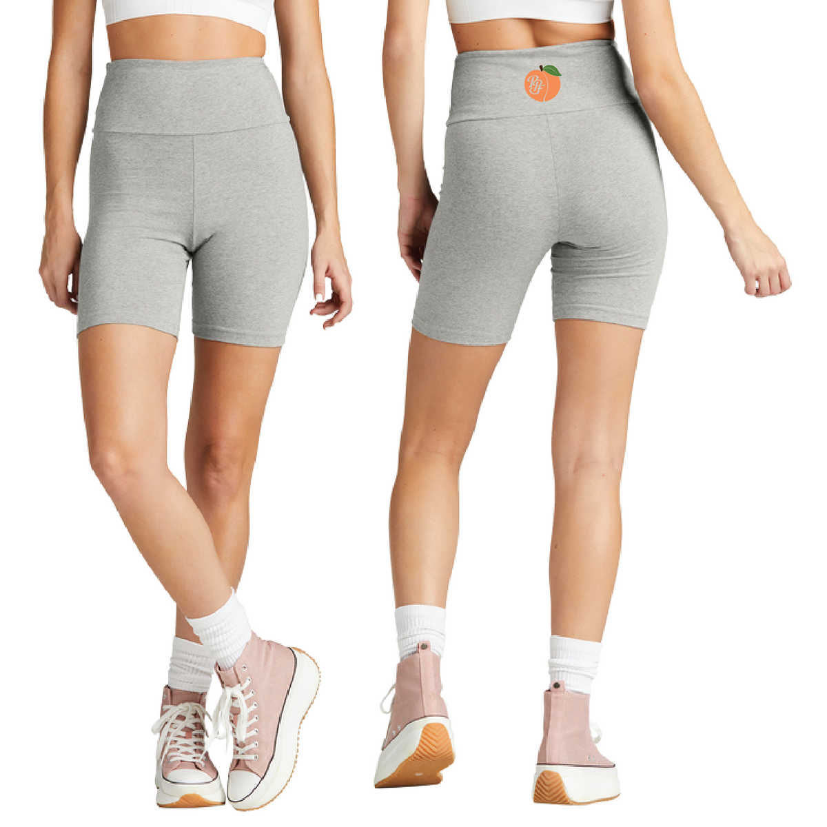 Peachy High-Waist Bike Short