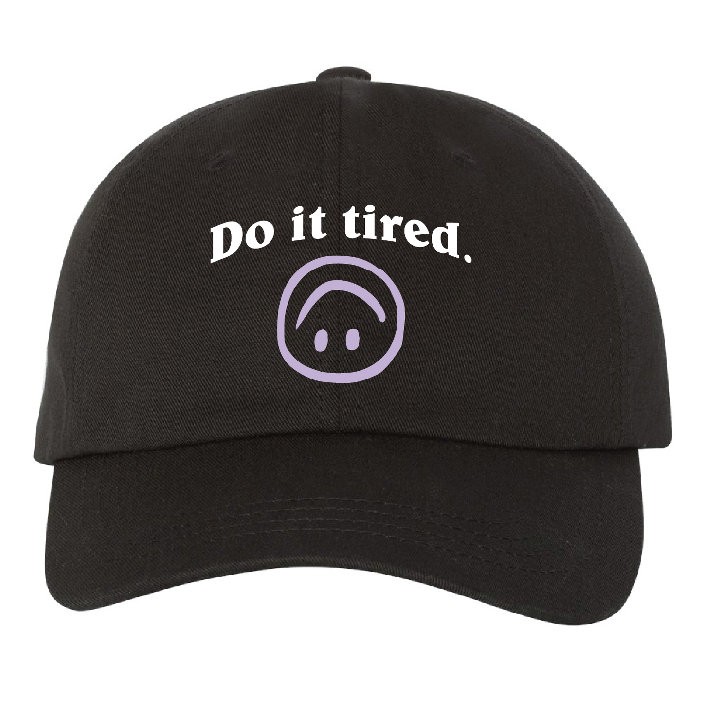Do It Tired Strap Back Cap
