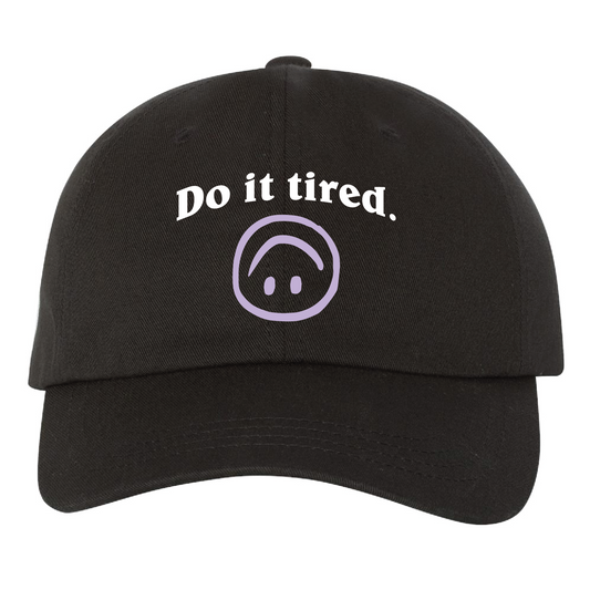 Do It Tired Strap Back Cap