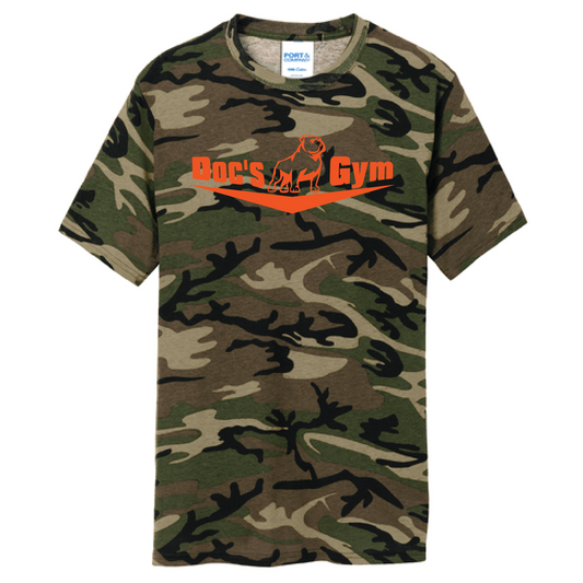 Doc's Gym Camo Unisex Tee