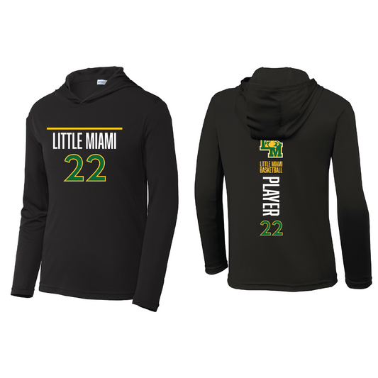 LM Basketball Personalized Hooded Shooting Shirt