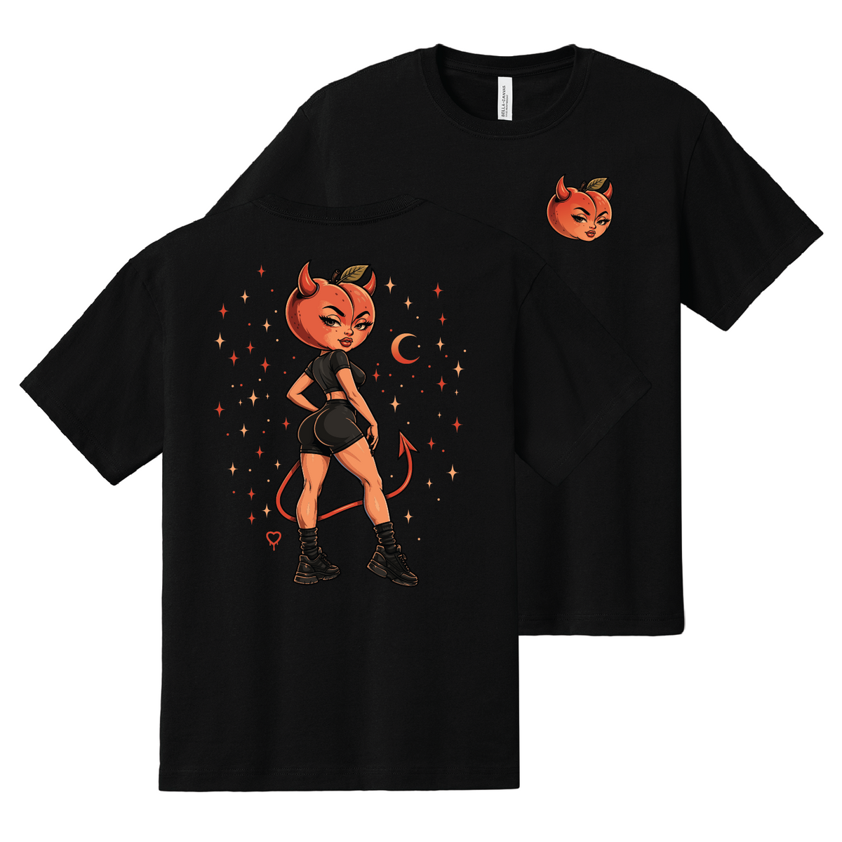 Devil Peach Oversized Unisex Tee