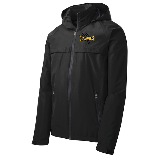 Savages Coaches Full Zip Unisex Rain Jacket