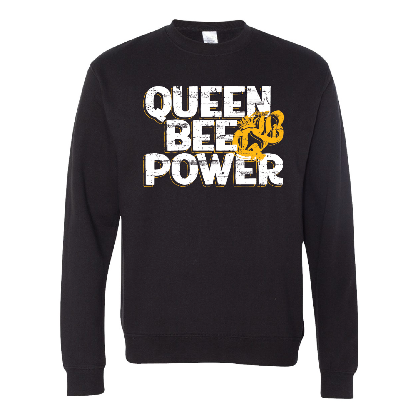 Queen Bee Power Unisex Crewneck Sweatshirt