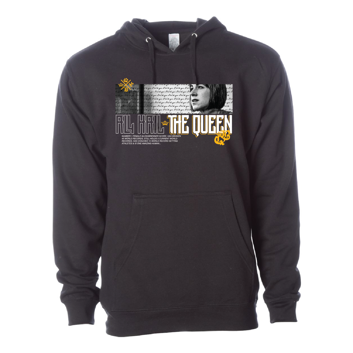 All Hail The Queen Unisex Heavyweight Hoodie
