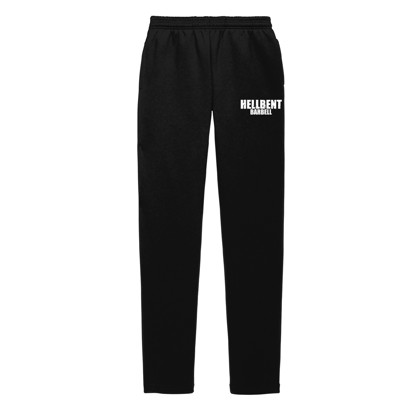 Hellbent Barbell Unisex Open BottomSweat Pants