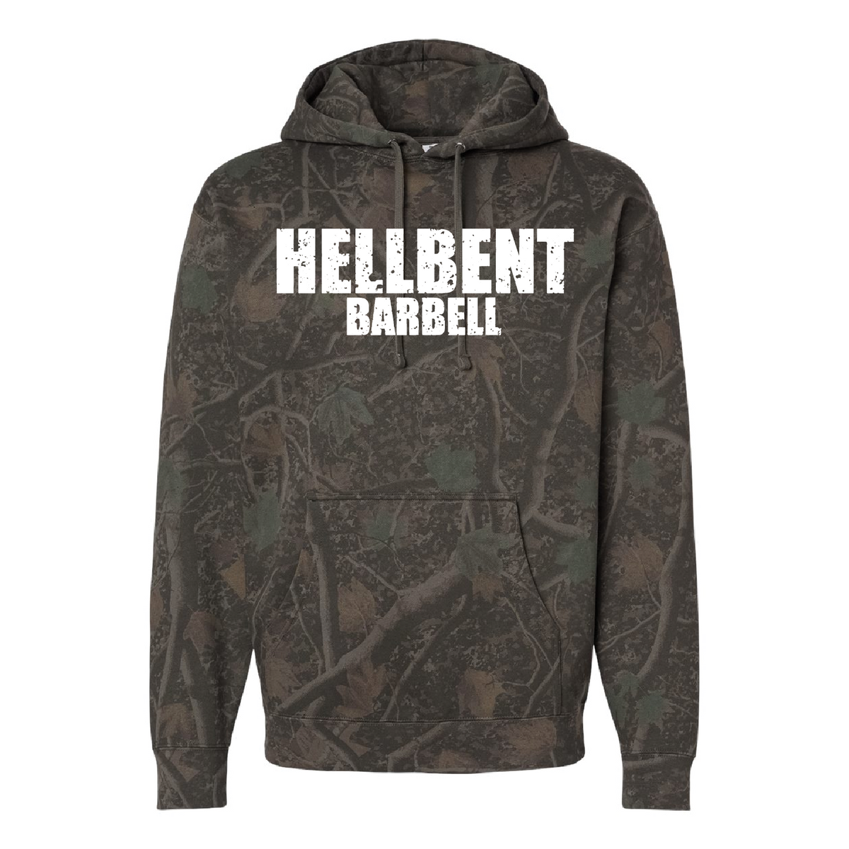 Hellbent Barbell OG Camo Heavyweight Unisex Hoodie