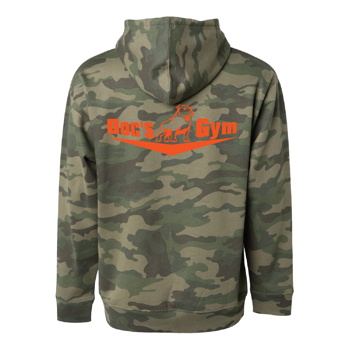 Doc's Gym Camo Unisex Hoodie