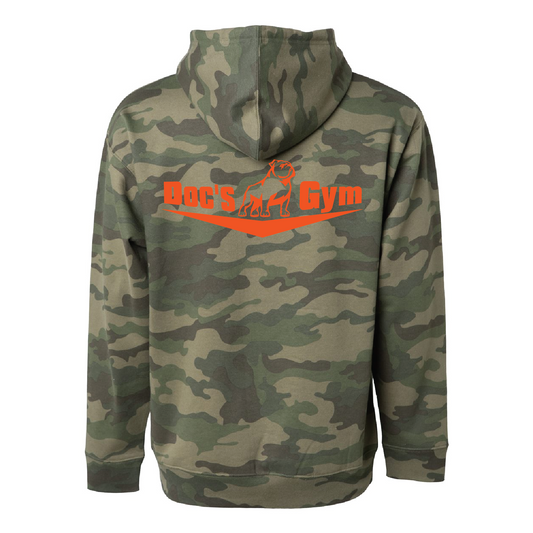 Doc's Gym Camo Unisex Hoodie