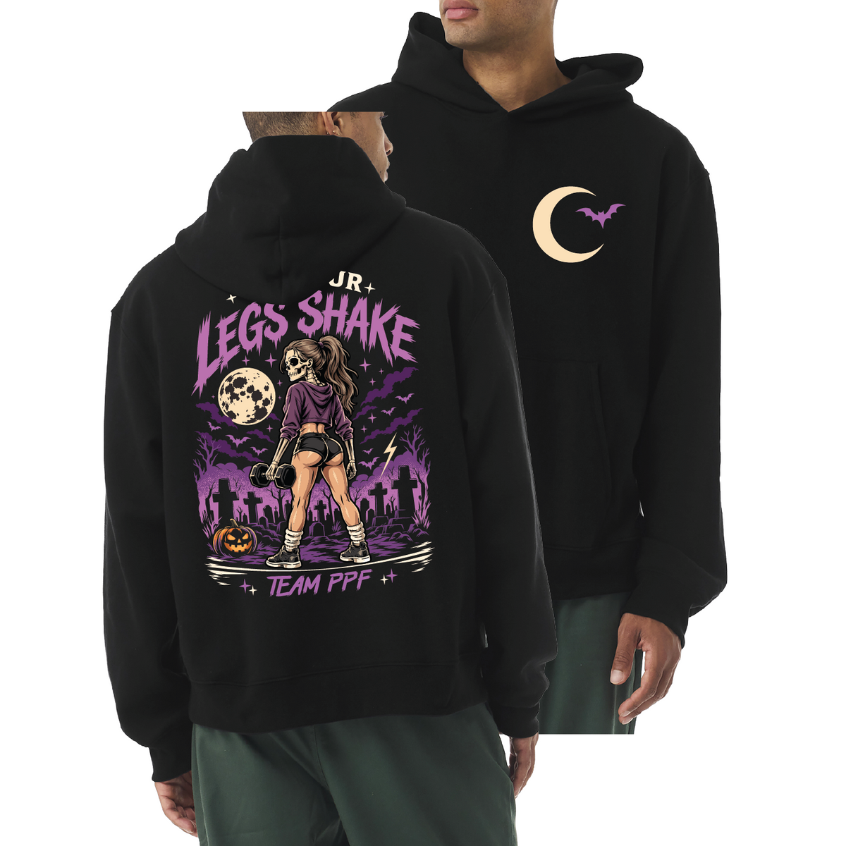 Till Your Legs Shake Oversized Unisex Hoodie