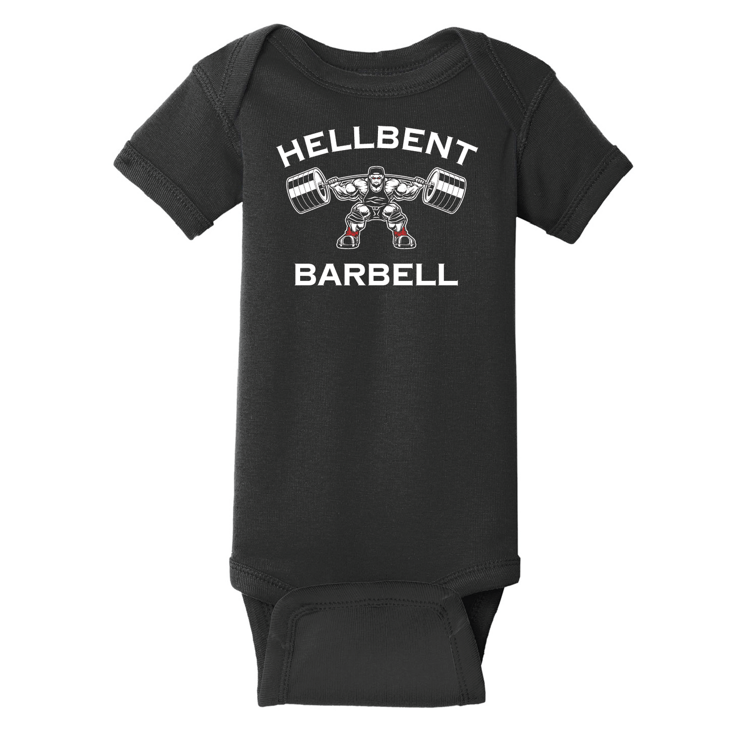 Hellbent Barbell Infant Bodysuit