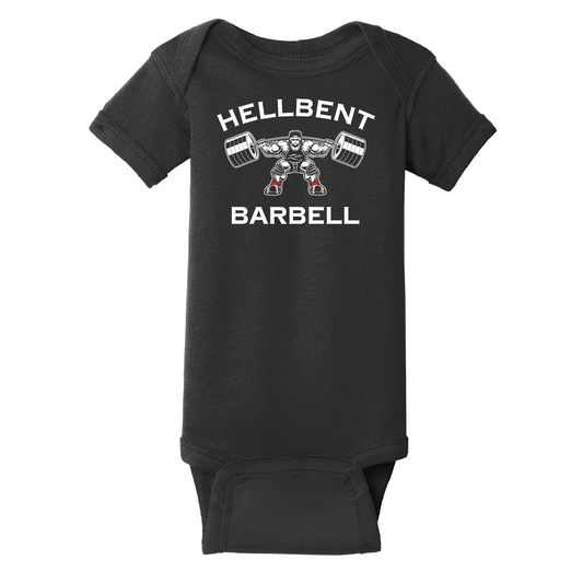 Hellbent Barbell Infant Bodysuit