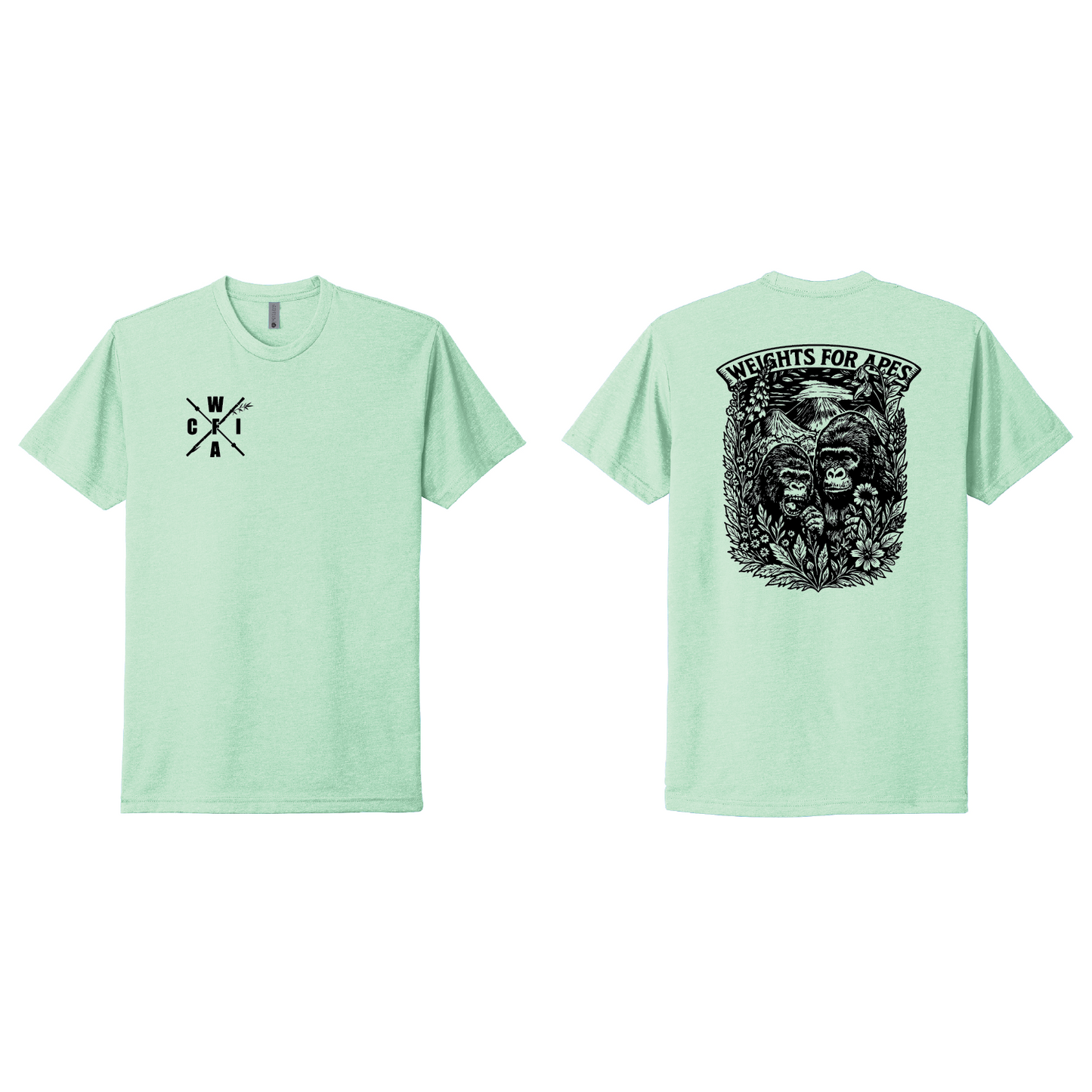 Weights For Apes Unisex Tee