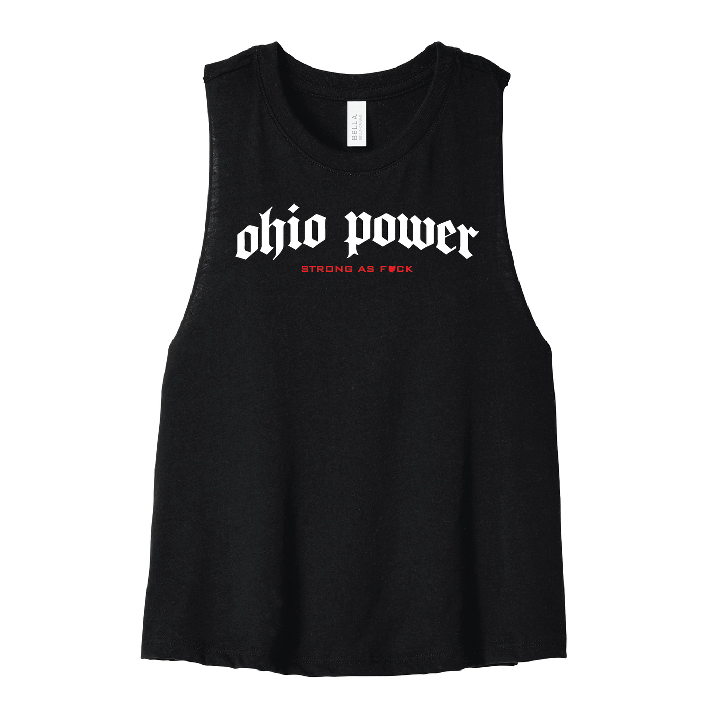Women's Crop Muscle Tank