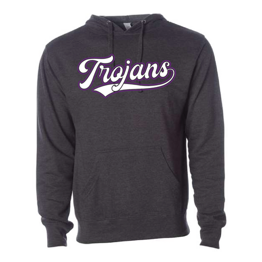 Trojans Unisex Tee Hooded Sweatshirt