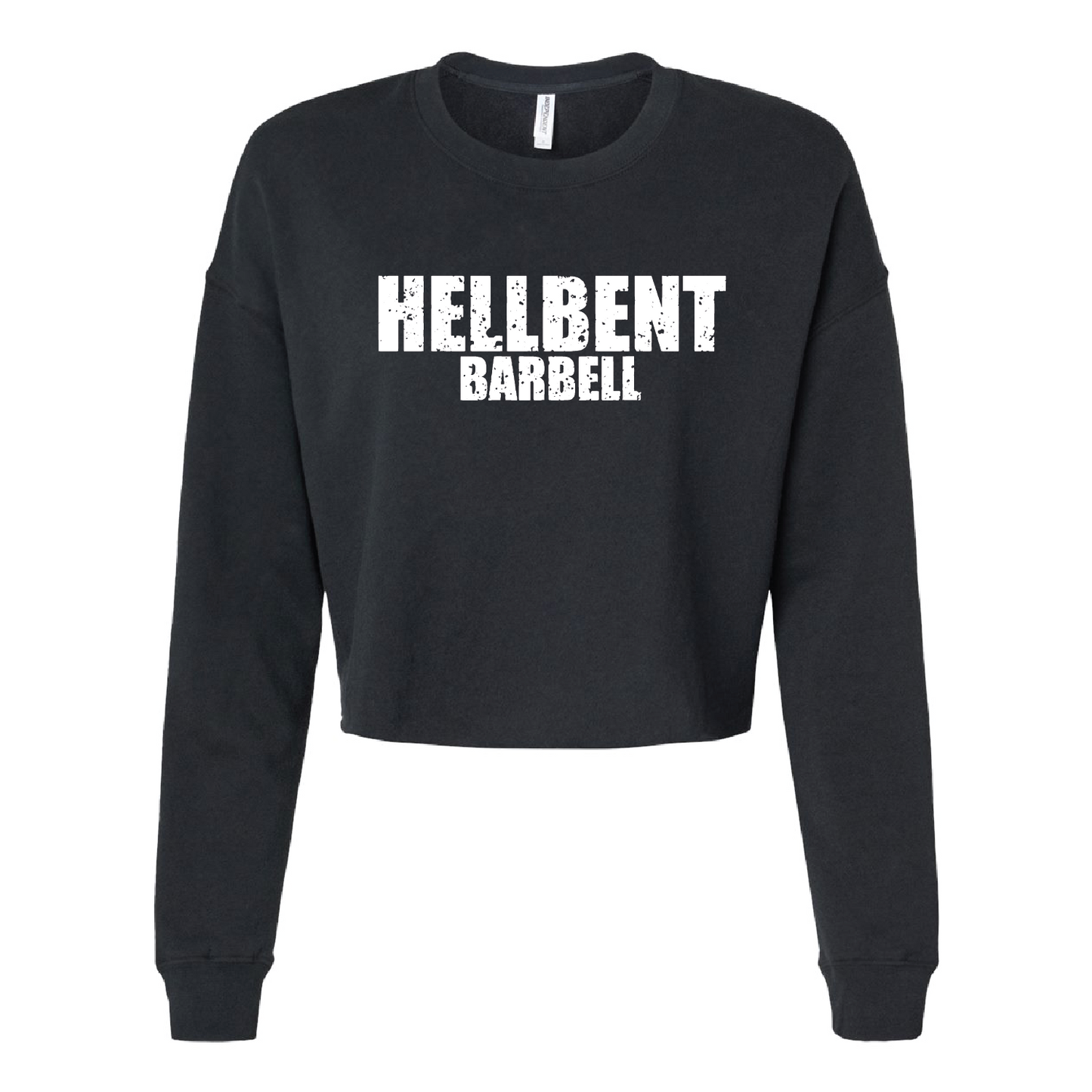 Hellbent Barbell Womens's Crop Sweatshirt