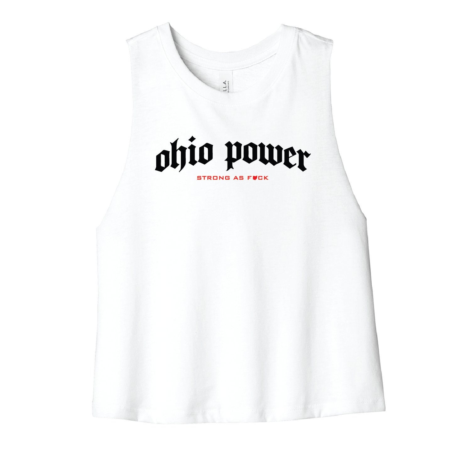 Women's Crop Muscle Tank