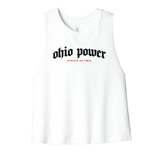 Women's Crop Muscle Tank
