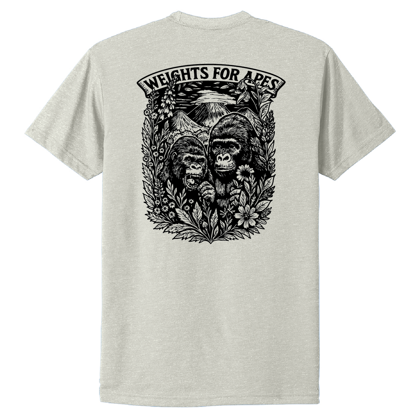 Weights For Apes Unisex Tee