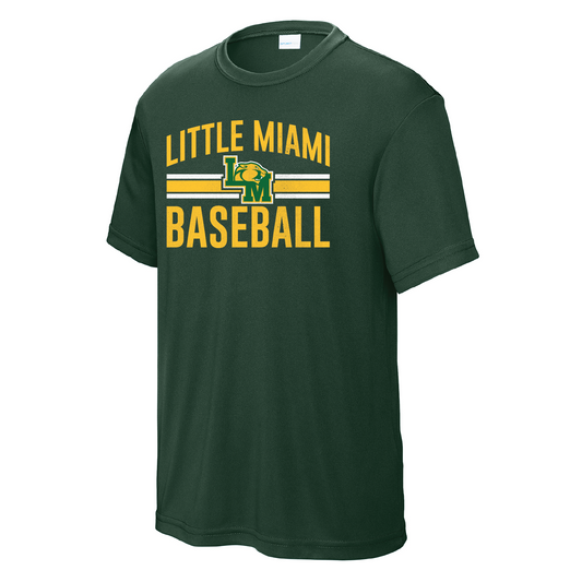 LM Baseball Moisture Wicking Unisex Tee