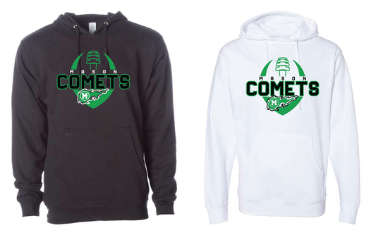 Mason Comets Football Unisex Hoodie