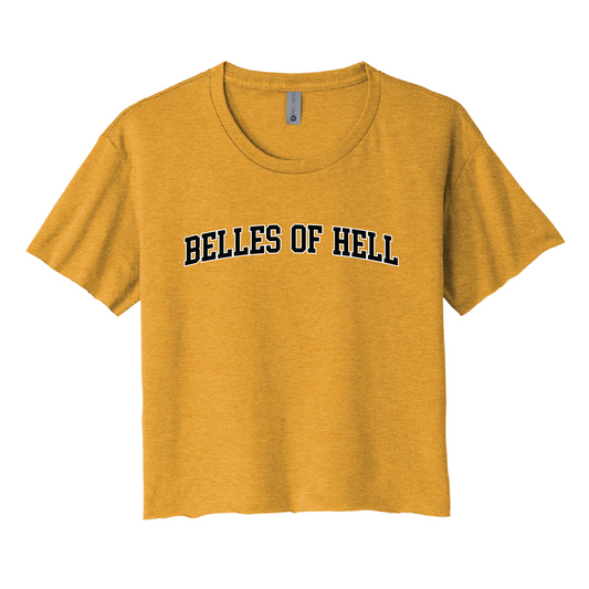 Belles Of Hell Womens's Crop Tee